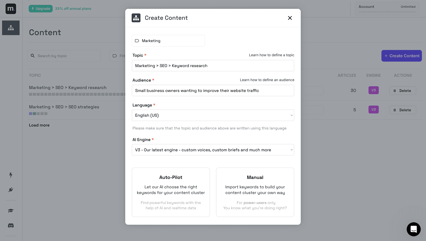 Bulk Content Generation at Scale