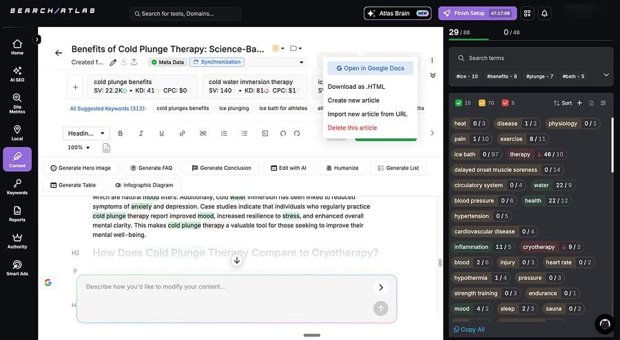 This might be a personal preference, but I found the editor too crowded. Sometimes less is more.