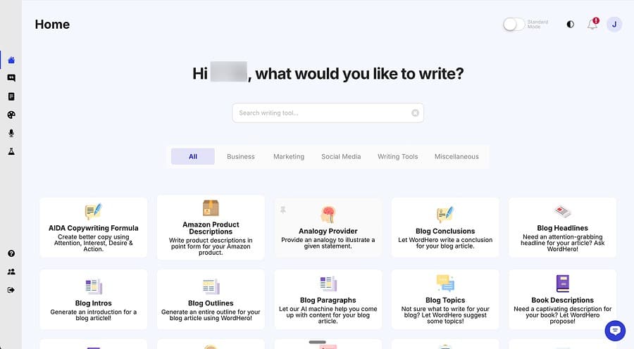 WordHero Tools