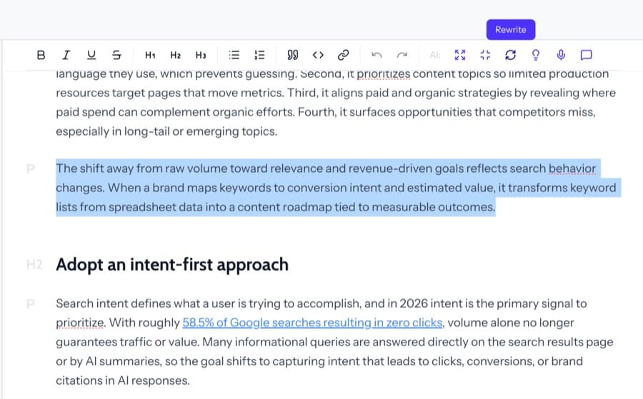 Advanced Content Editor