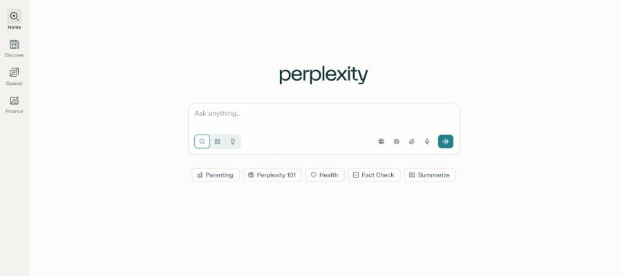 Perplexity AI Research Tool