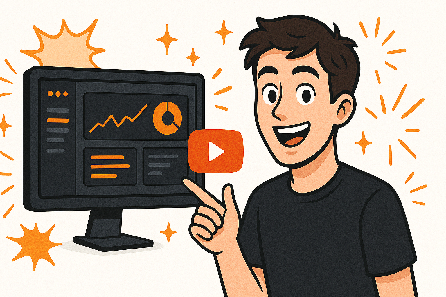 Happy influencer making commission from Machined.ai